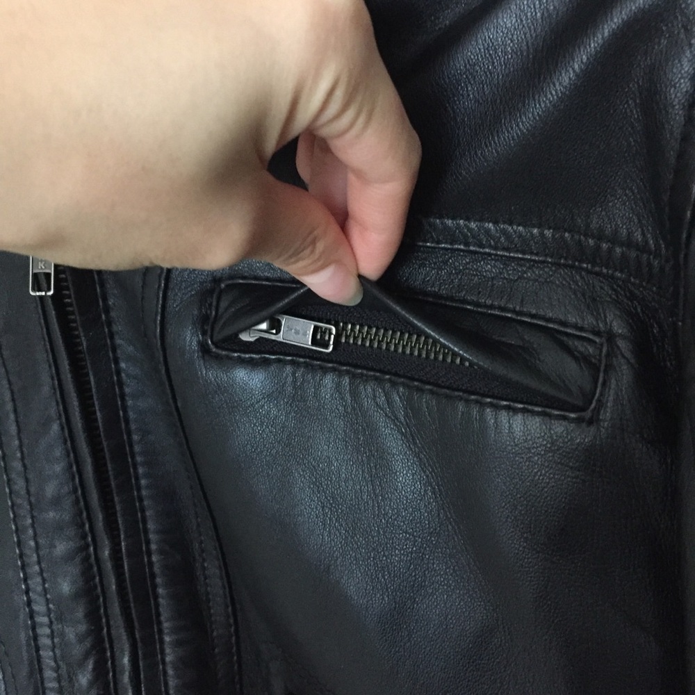 🆕Real leather jacket - Picture 3 of 8